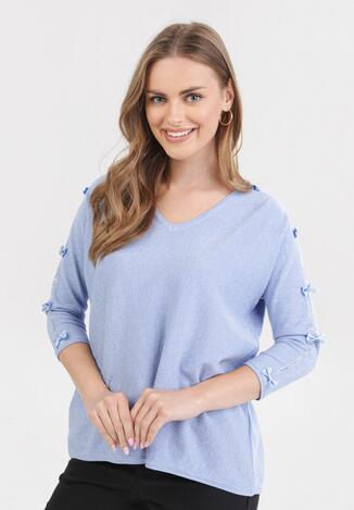 Jasnoniebieski Sweter Lilinorin