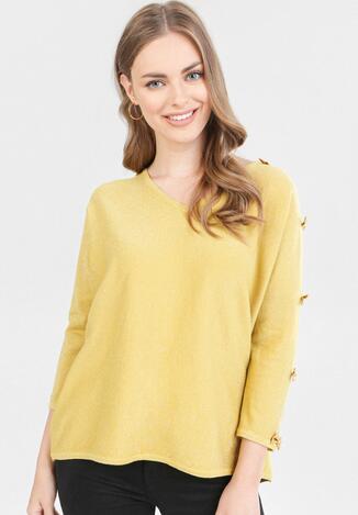 Jasnozielony Sweter Lilinorin