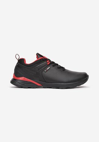 Czarno-Czerwone Buty Sportowe Fysertila