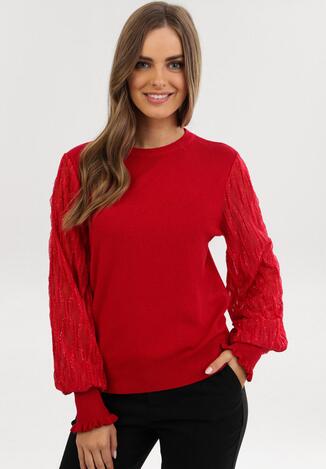 Czerwony Sweter Winnys