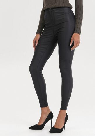 Czarne Spodnie Skinny Daemiana