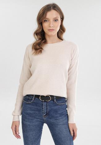 Jasnobeżowy Sweter Sarvielle