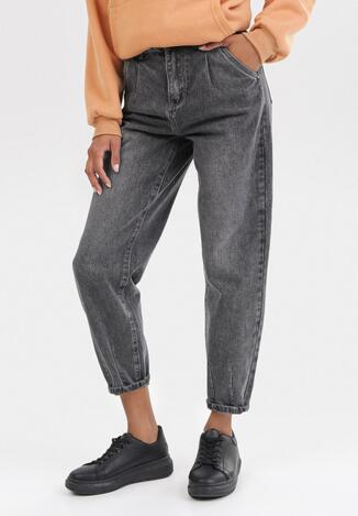 Ciemnoszare Jeansy Slouchy Oloren