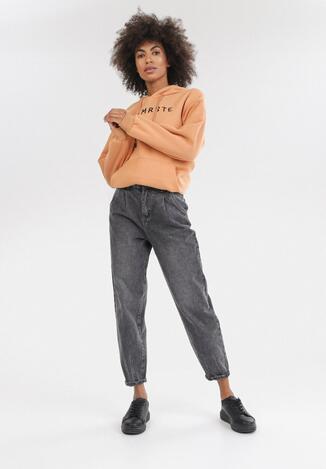 Ciemnoszare Jeansy Slouchy Oloren