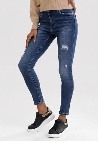 Niebieskie Jeansy Skinny Shyeli