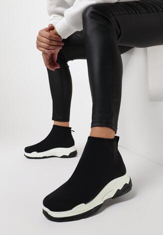 Czarne Sneakersy Thelola