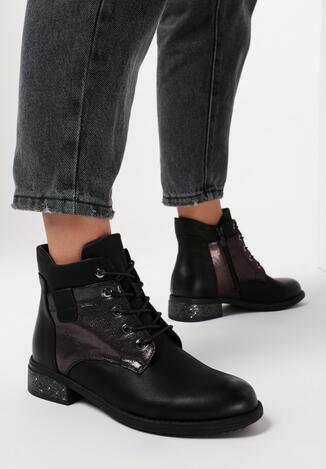 Czarne Botki Yseriana
