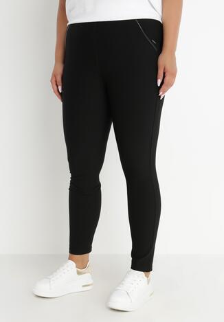 Czarne Legginsy Jynlyss