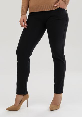 Granatowe Legginsy Grynana