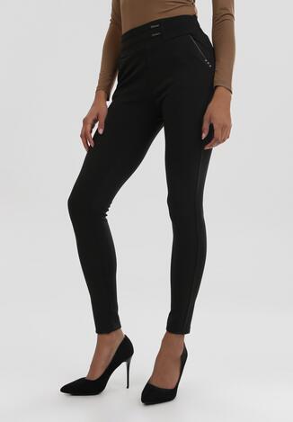 Czarne Legginsy Qhesyera