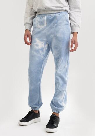 Niebieskie Spodnie Dresowe Qhesanya