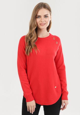 Czerwony Sweter Tinarah
