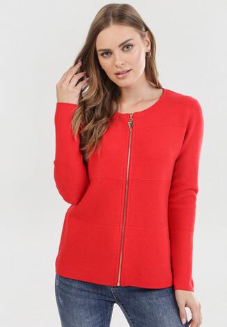 Czerwony Kardigan Ohirlenne