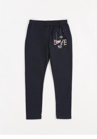 Granatowe Legginsy Zellvielle