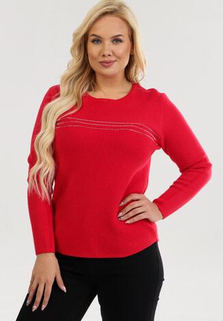 Czerwony Sweter Zarinoris