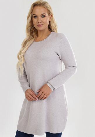 Szara Tunika Poreirose