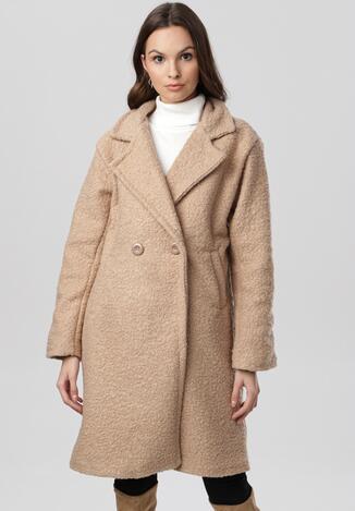 Beżowy Płaszcz Saryla