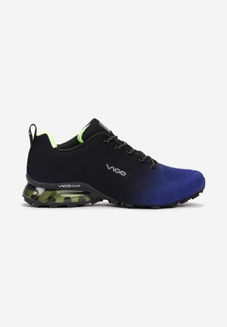 Niebiesko-Czarne Buty Sportowe Nonalise