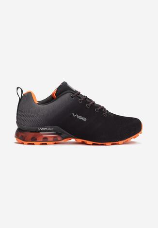 Szaro-Pomarańczowe Buty Sportowe Nonalise
