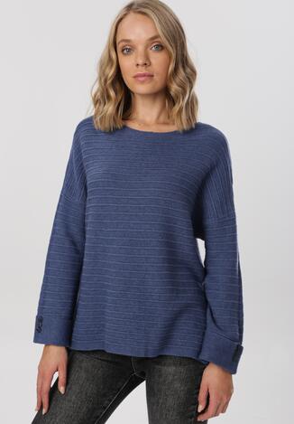 Niebieski Sweter Eupherea