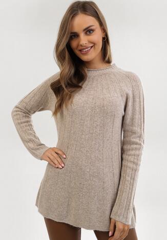 Beżowy Sweter Dorisis
