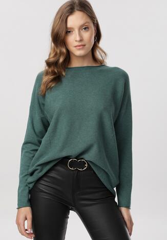 Zielony Sweter Shirinanya