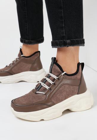 Khaki Sneakersy Cahrraya