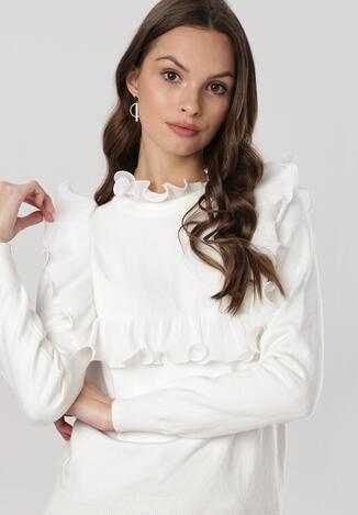 Biały Sweter Runeblossom