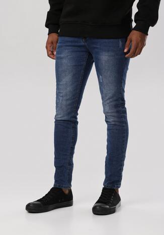 Niebieskie Jeansy Slim Brightlight