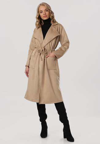 Beżowy Płaszcz Verey