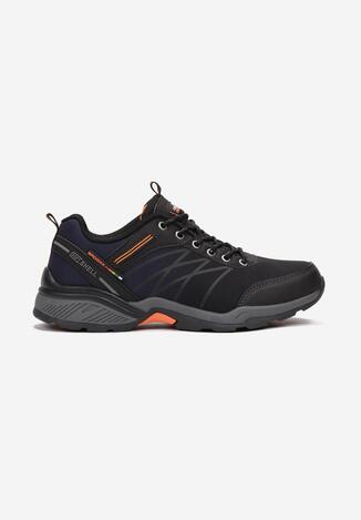 Czarno-Pomarańczowe Buty Sportowe Eagleshadow