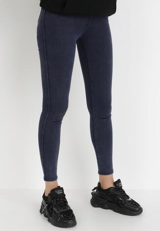 Granatowe Legginsy Highswift