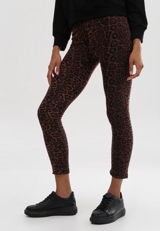 Brązowe Legginsy Bluecrag