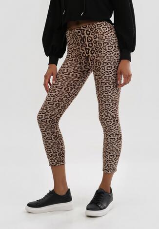 Beżowe Legginsy Bluecrag