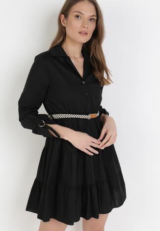 Czarna Sukienka Fogmane