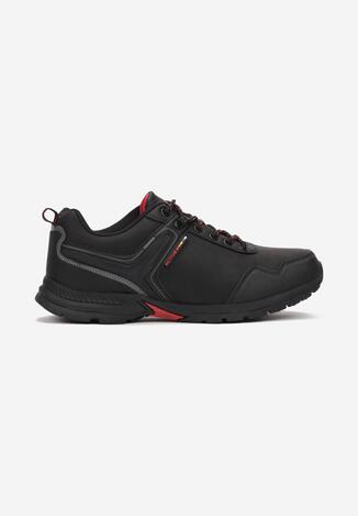 Czarno-Czerwone Buty Sportowe Leafbringer