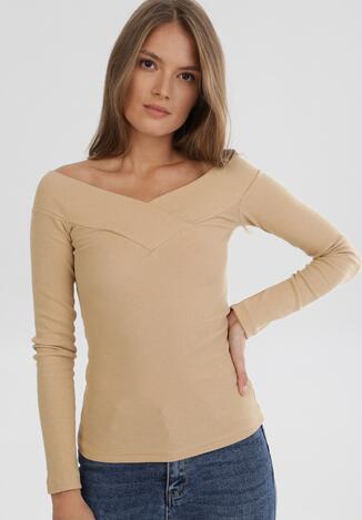Jasnobeżowa Bluzka Peppertwill