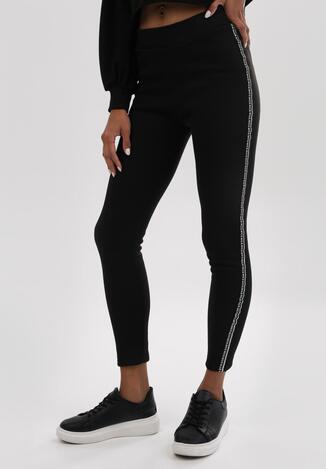 Czarne Legginsy Mangoflame