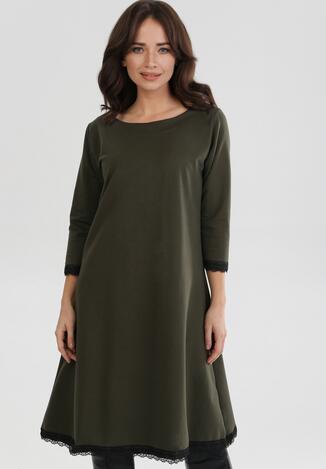 Khaki Sukienka Diamondspring