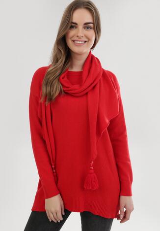 Czerwony Sweter Frandithas
