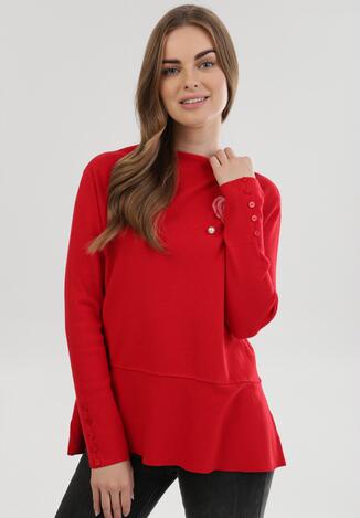 Czerwony Sweter Chrisnor