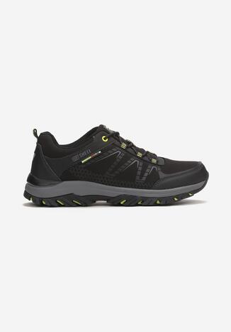 Czarno-Zielone Buty Sportowe Mathews