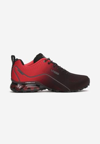 Czarno-Czerwone Buty Sportowe Alcidisee
