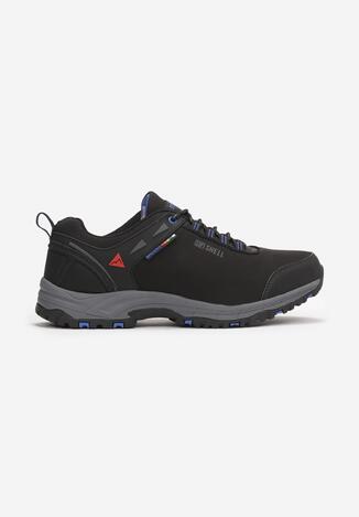 Czarno-Niebieskie Buty Sportowe Highless