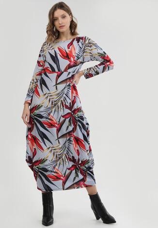 Niebieska Sukienka Sabridia