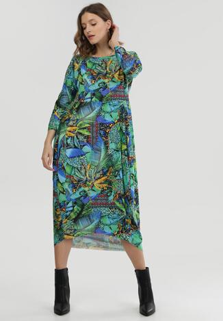 Zielona Sukienka Nemenmisa
