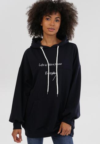 Granatowa Bluza Murilody