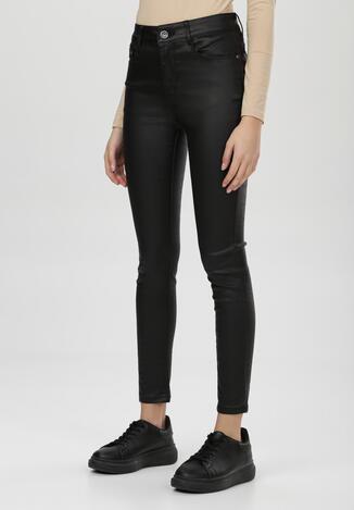 Czarne Spodnie Skinny Sharnila