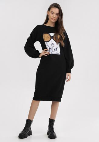 Czarna Sukienka Corothei