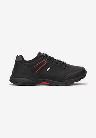 Czarno-Czerwone Buty Sportowe Therene